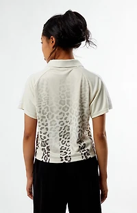 Puma T7 Leopard Luxe Cropped Football Jersey