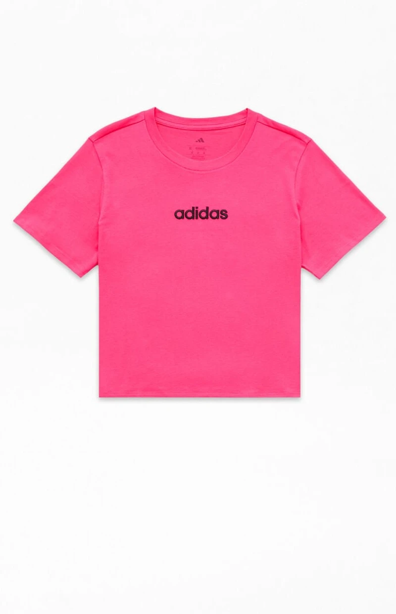 adidas Kids Embroidered Logo T-Shirt