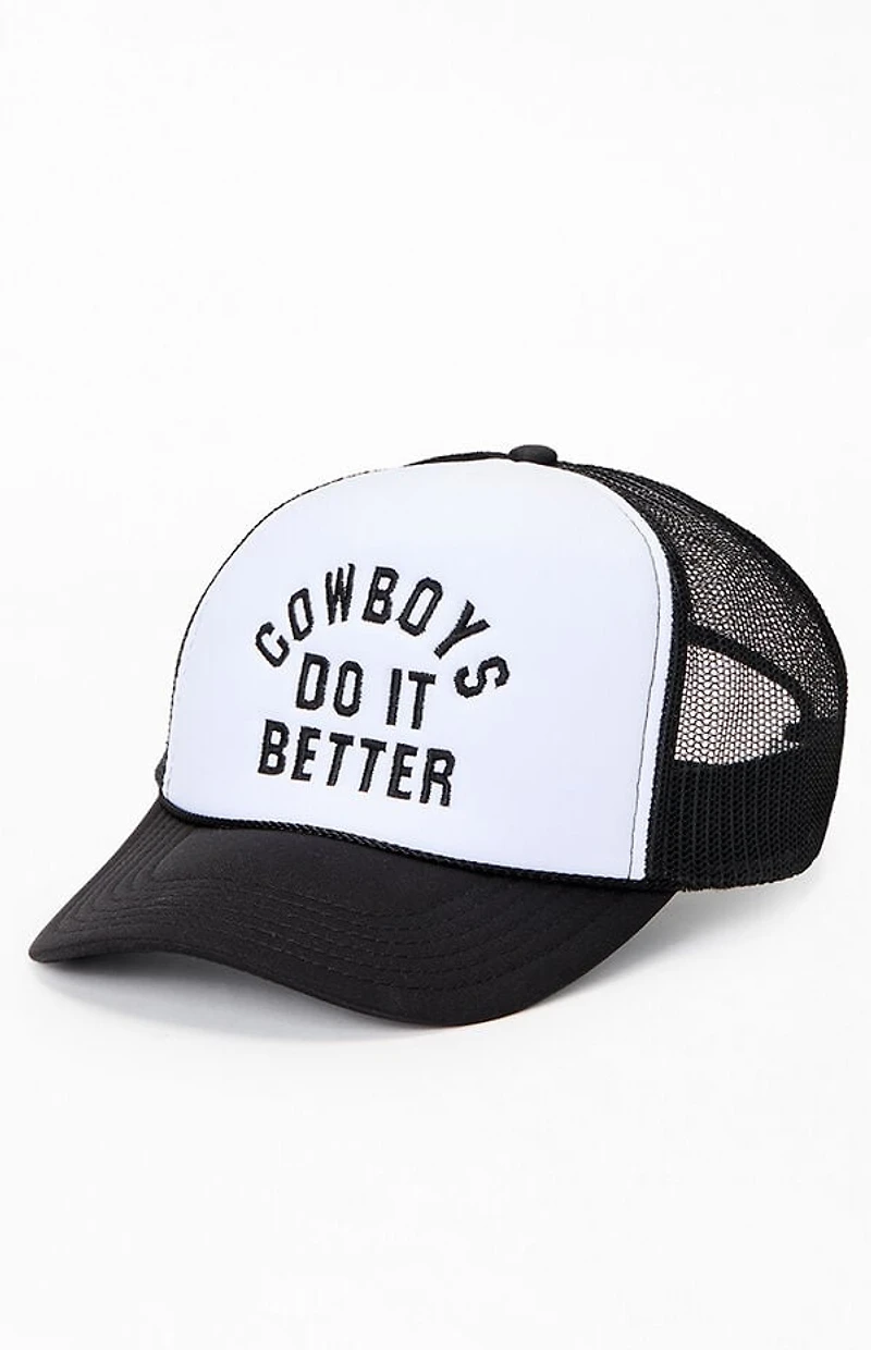 Diamond Cross Ranch Cowboys Do It Better Trucker Hat