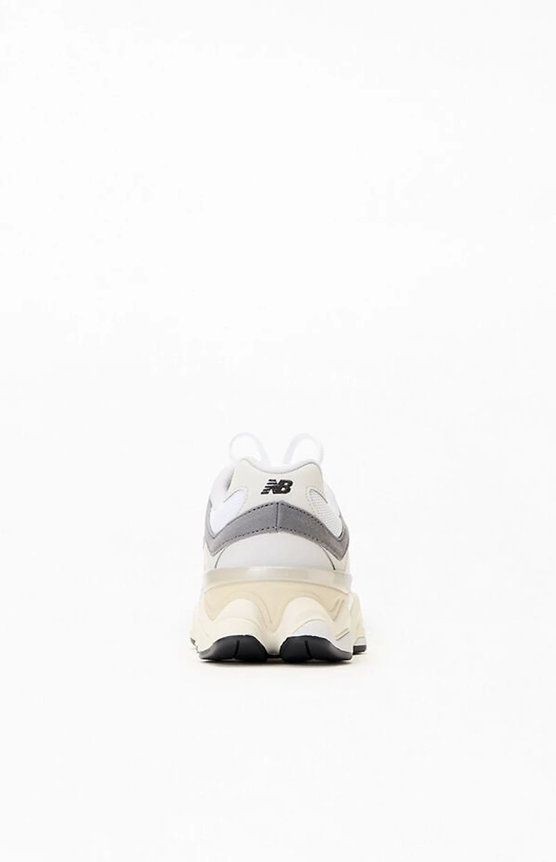 New Balance Kids Grey & White 9060 Shoes