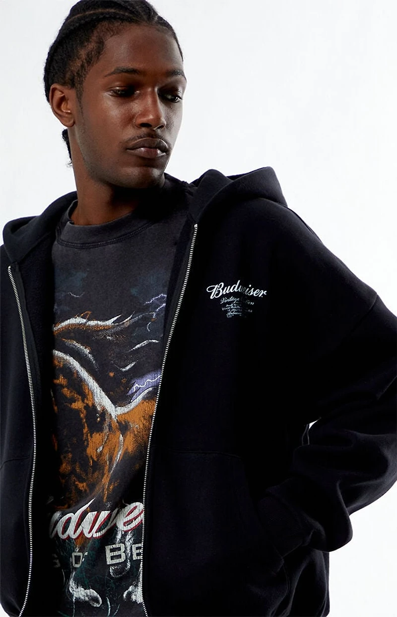 Budweiser By PacSun Clydestorm Zip Up Hoodie
