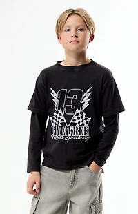 Pacsun Kids Born Free 2fer Long Sleeve T-Shirt