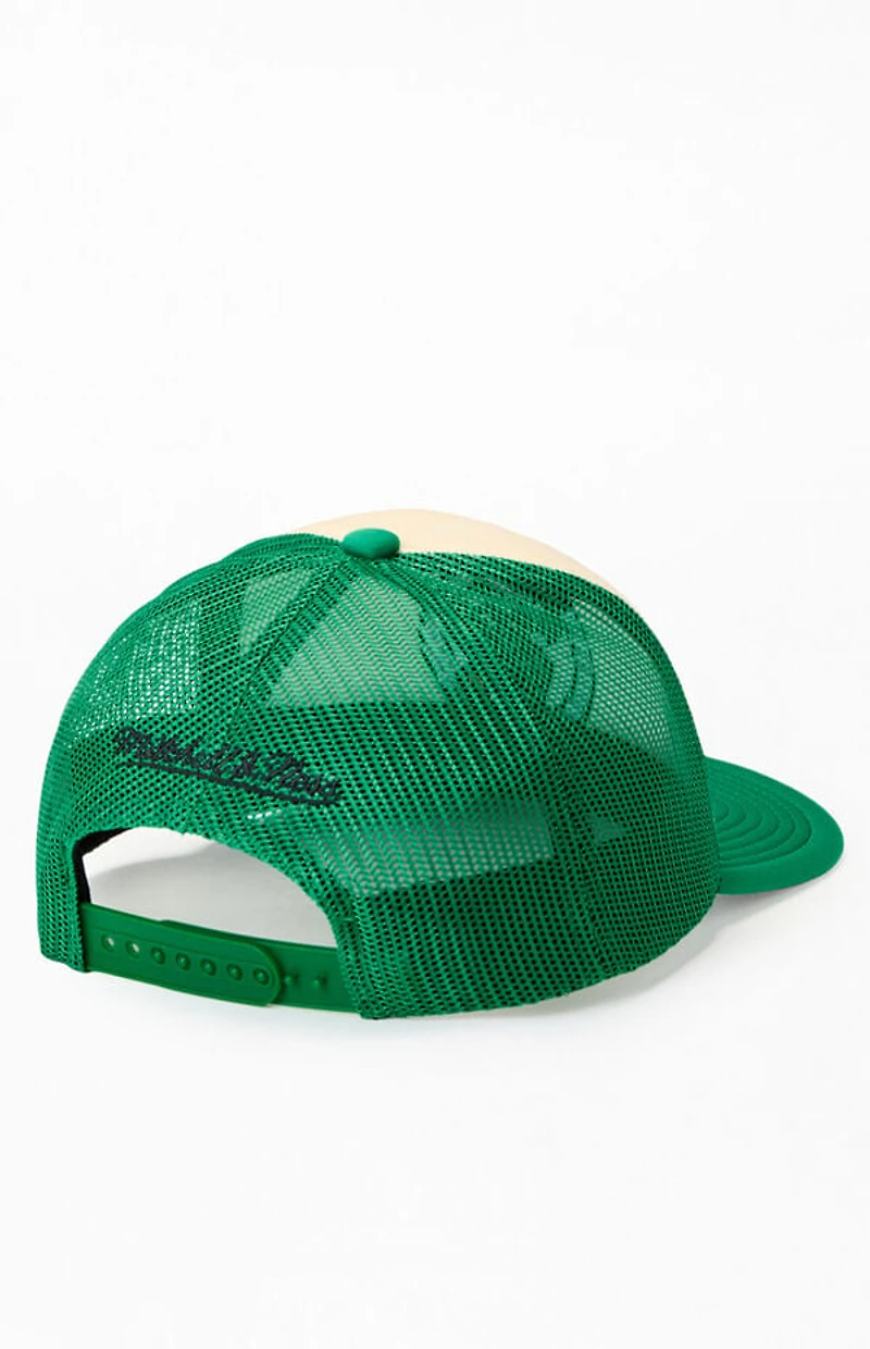 Mitchell & Ness NBA Boston Celtics Vintage Block Trucker Hat