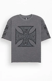 West Coast Choppers Cutoff Waffle Knit T-Shirt