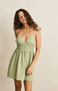 Rhythm Vista Striped Mini Dress