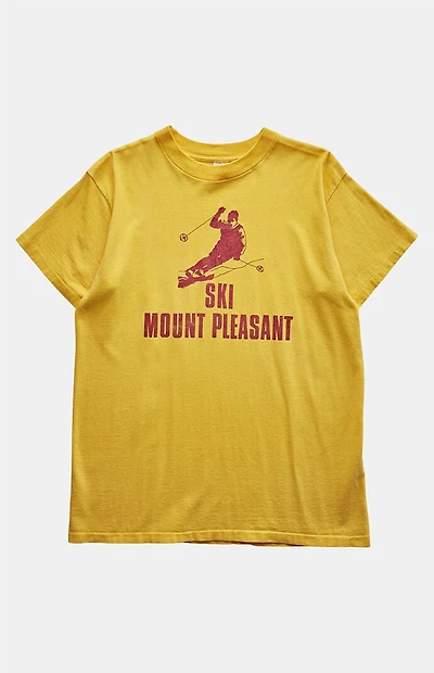 PS VINTAGE 80s Ski Mount Pleasant Graphic T-Shirt