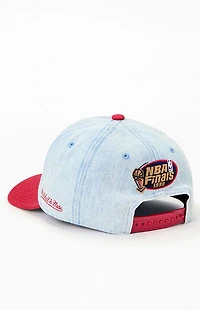 Mitchell & Ness NBA Chicago Bulls Champions Deadstock Jean Snapback Hat
