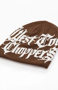 West Coast Choppers Gothic Skullcap Beanie