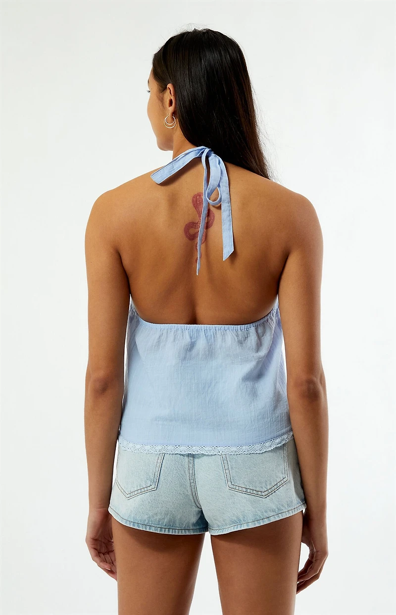 Your Favorite Charlie Embroidered Trim Tank Top