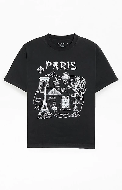 Paris Map T-Shirt