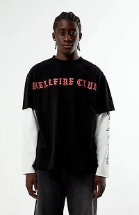 Netflix x Stranger Things Hellfire Club Dungeon Twofer Long Sleeve T-Shirt