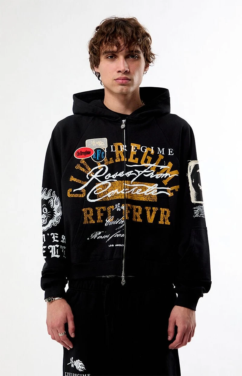 Civil No. 8 Faith Zip Up Hoodie