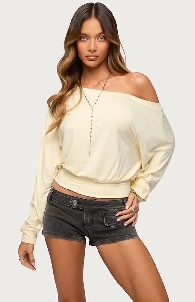 Edikted Caisynne Off Shoulder Top