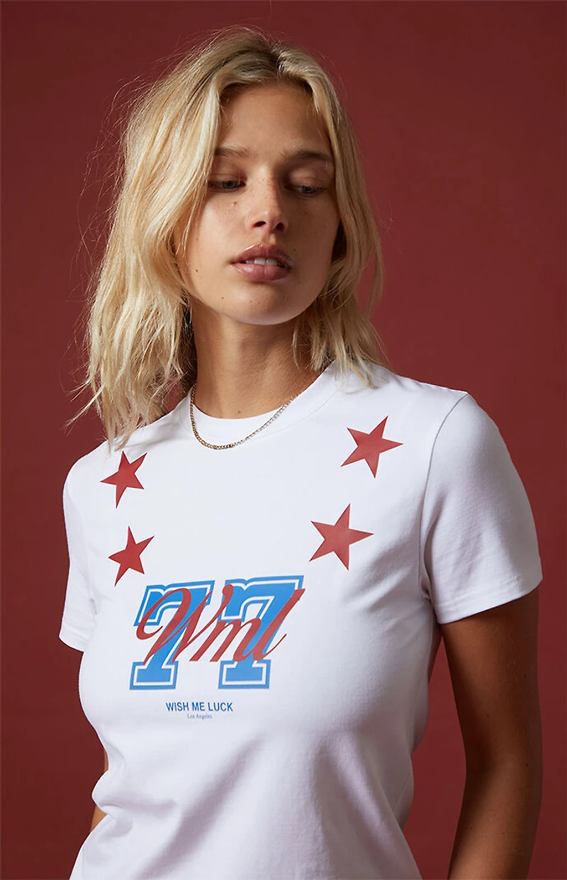 WISH ME LUCK Overlay Baby T-Shirt