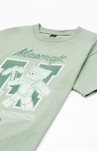 Kids Minecraft Crafting Together T-Shirt