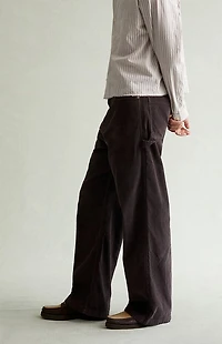 Pacsun Blake Extreme Baggy Pants Corduroy Carpenter Brown