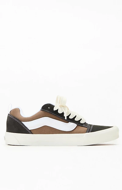 Vans Brown & Black Knu Skool Shoes