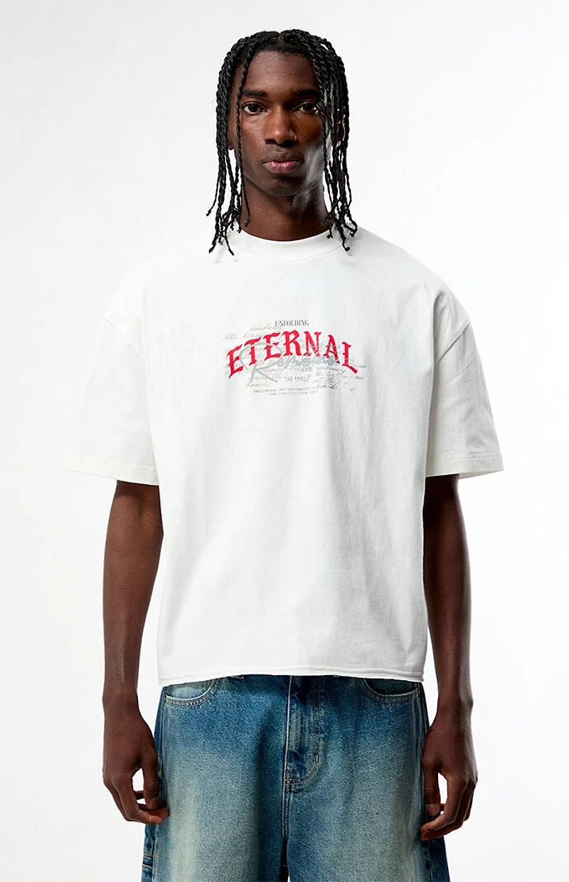 Pacsun Eternal Remains Cropped Boxy T-Shirt