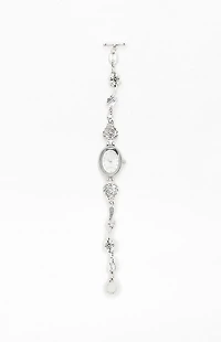 LA Hearts Silver Charm Watch