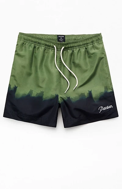 Pacsun Stampede 4.5" Volley Swim Trunks