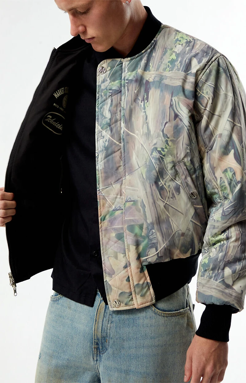Market Handyman Reversible Bomber Jacket
