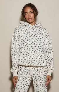 LA Hearts Ditsy Floral Hoodie