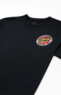 Santa Cruz Kids Flame Ringed Dot T-Shirt