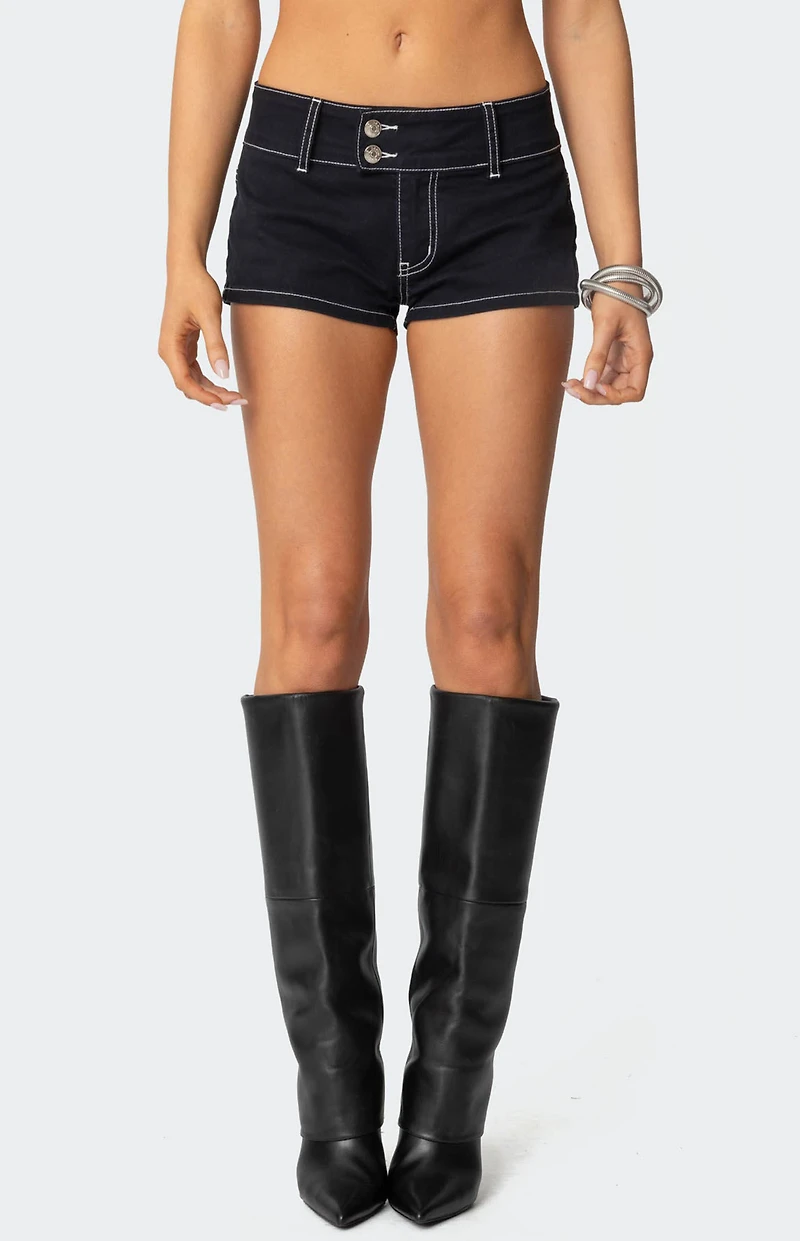 Edikted Yazi Star Micro Shorts