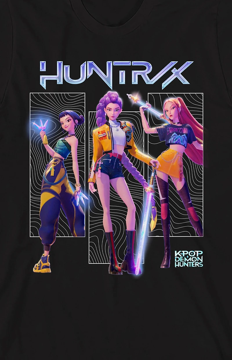 Kids K-Pop Demon Hunters Huntrix T-Shirt