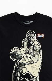 Mitchell & Ness Allen Iverson 76ers Blockbuster T-Shirt