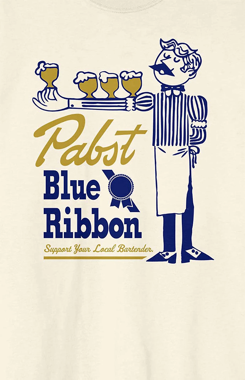 Pabst Blue Ribbon Bartender T-Shirt