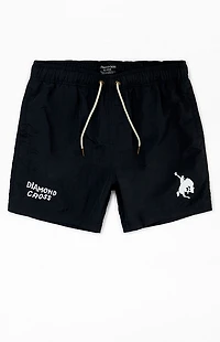 Diamond Cross Ranch Bunk 6" Swim Trunks