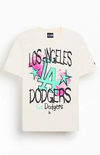 New Era LA Dodgers Watercolor T-Shirt