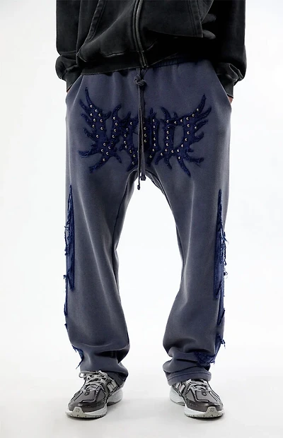 Pacsun Void Washed Applique Baggy Sweatpants