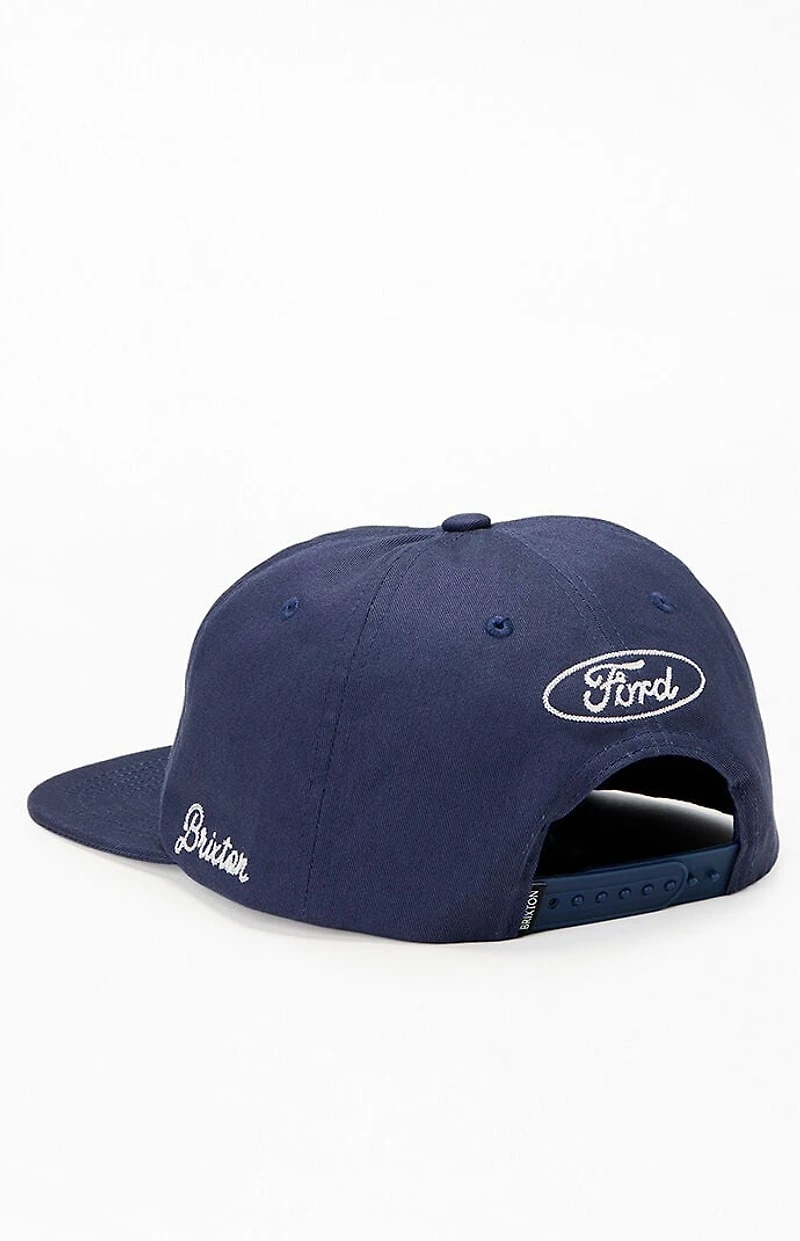 Brixton Ford Built Tough Snapback Hat