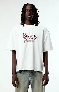 Pacsun Bound By Grace Cropped Boxy T-Shirt