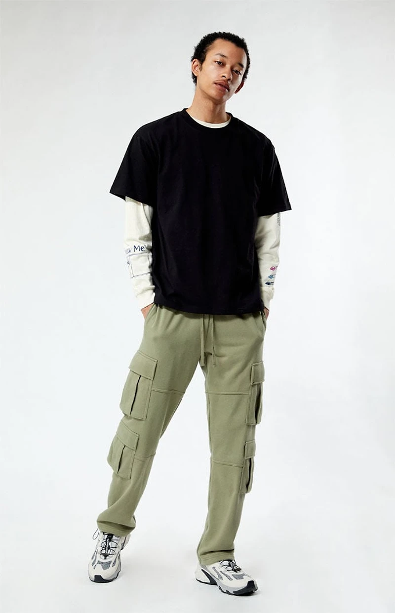 Pacsun Black Premium Oversized T-Shirt