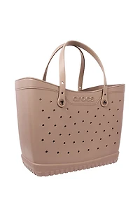 Crocs Latte Large Classic Tote Bag