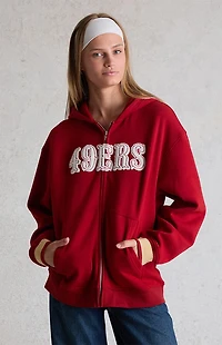 WILD COLLECTIVE x NFL SF 49ers Zip Up Hoodie