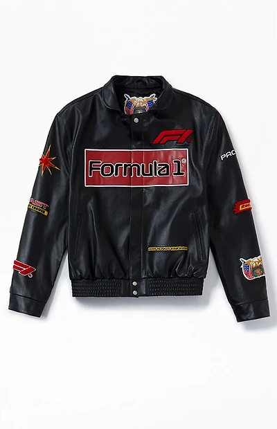 Jeff Hamilton x Formula 1 PacSun Full Leather Racing Jacket