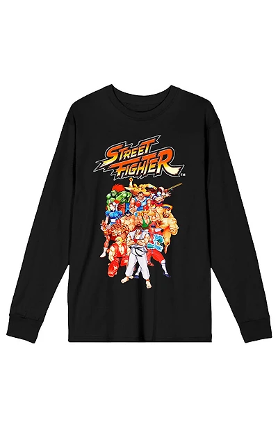Street Fighter Character Long Sleeve T-Shirt