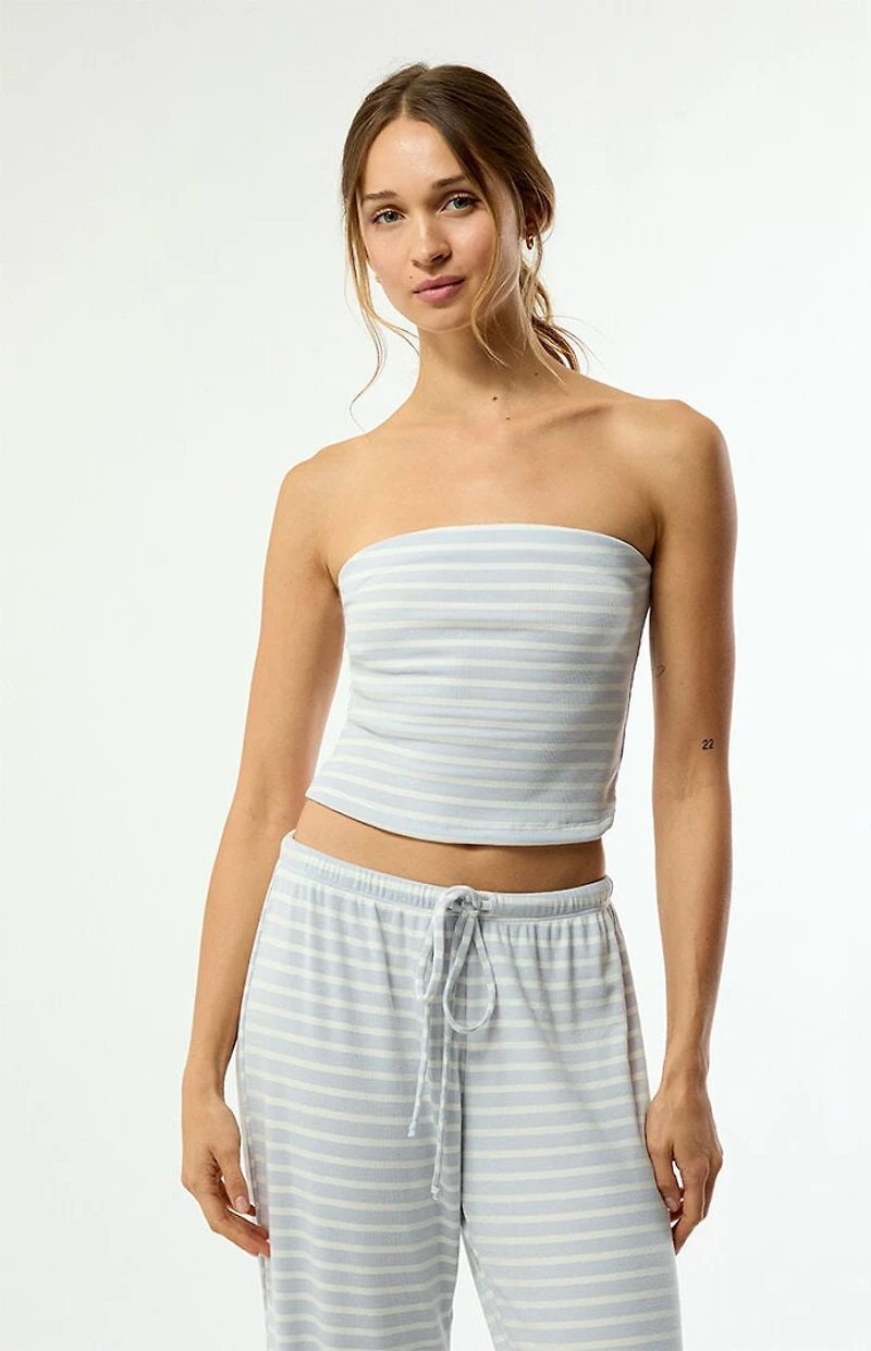 Your Favorite Lounge Striped Tube Top
