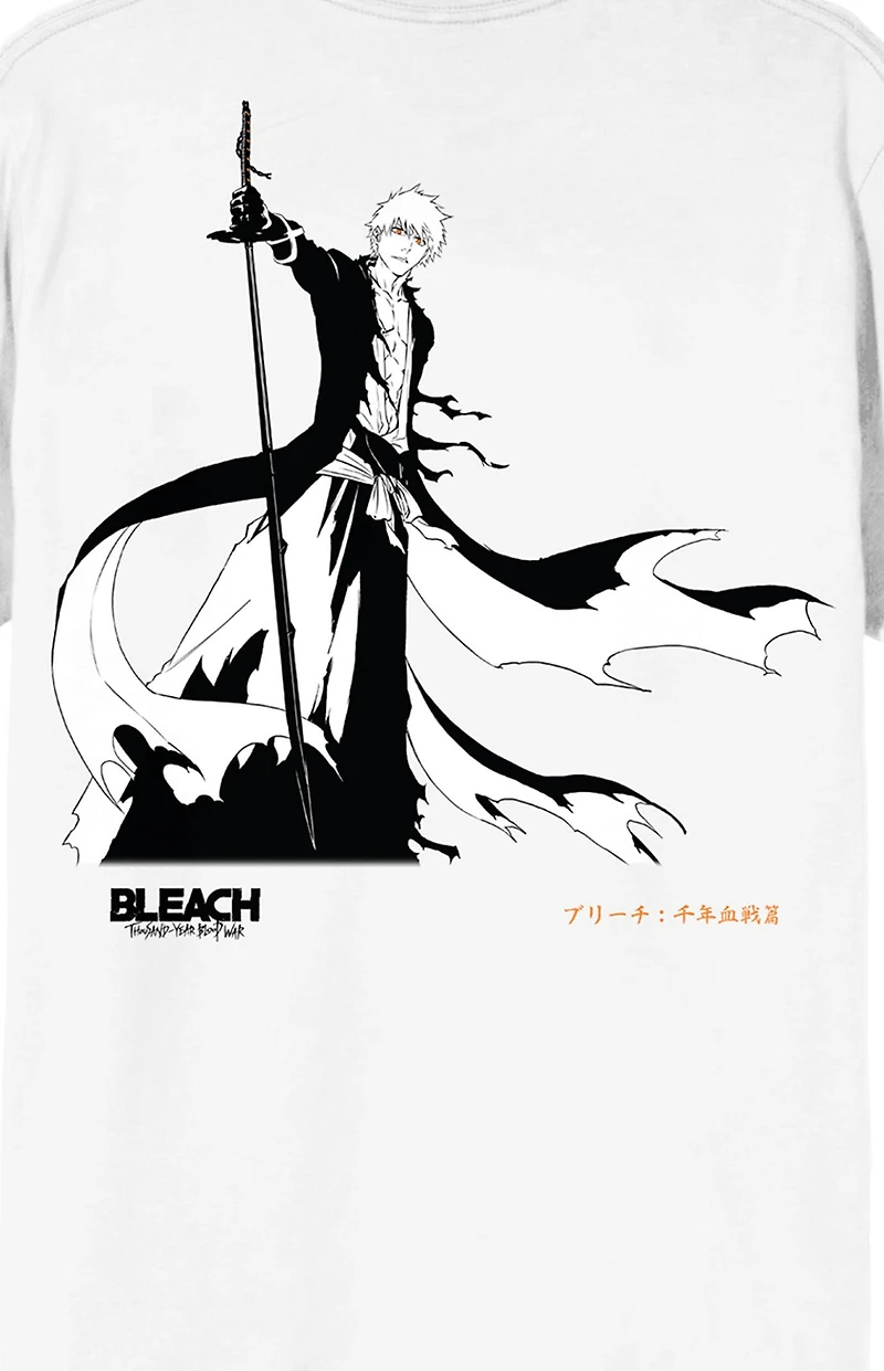Bleach 100 Year Blood War Panel Art & Ichigo T-Shirt