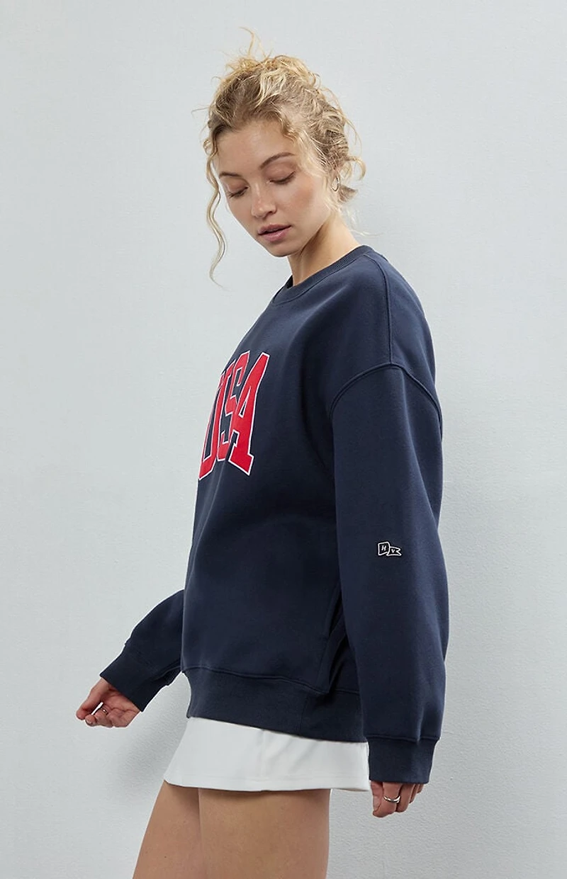 HYPE & VICE USA Offside Crew Neck Sweatshirt