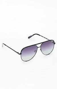 Quay High Key Aviator Sunglasses
