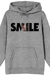 Smile Text With Hidden Face Hoodie
