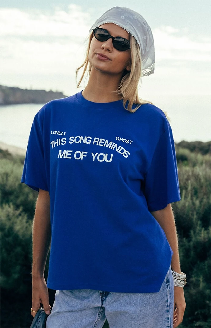 LONELY GHOST This Song Reminds Me Of You T-Shirt