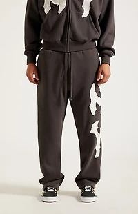 Pacsun NY Raw Applique Baggy Sweatpants