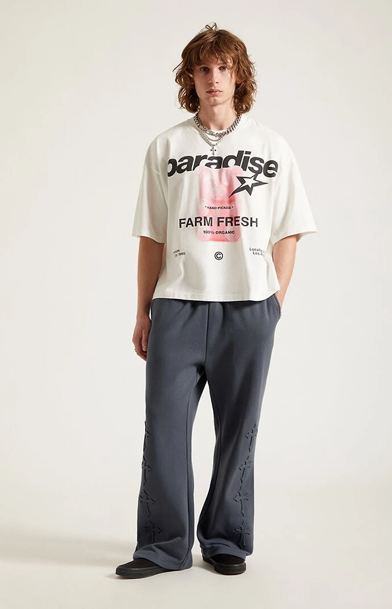 Pacsun Embossed Straight Leg Sweatpants