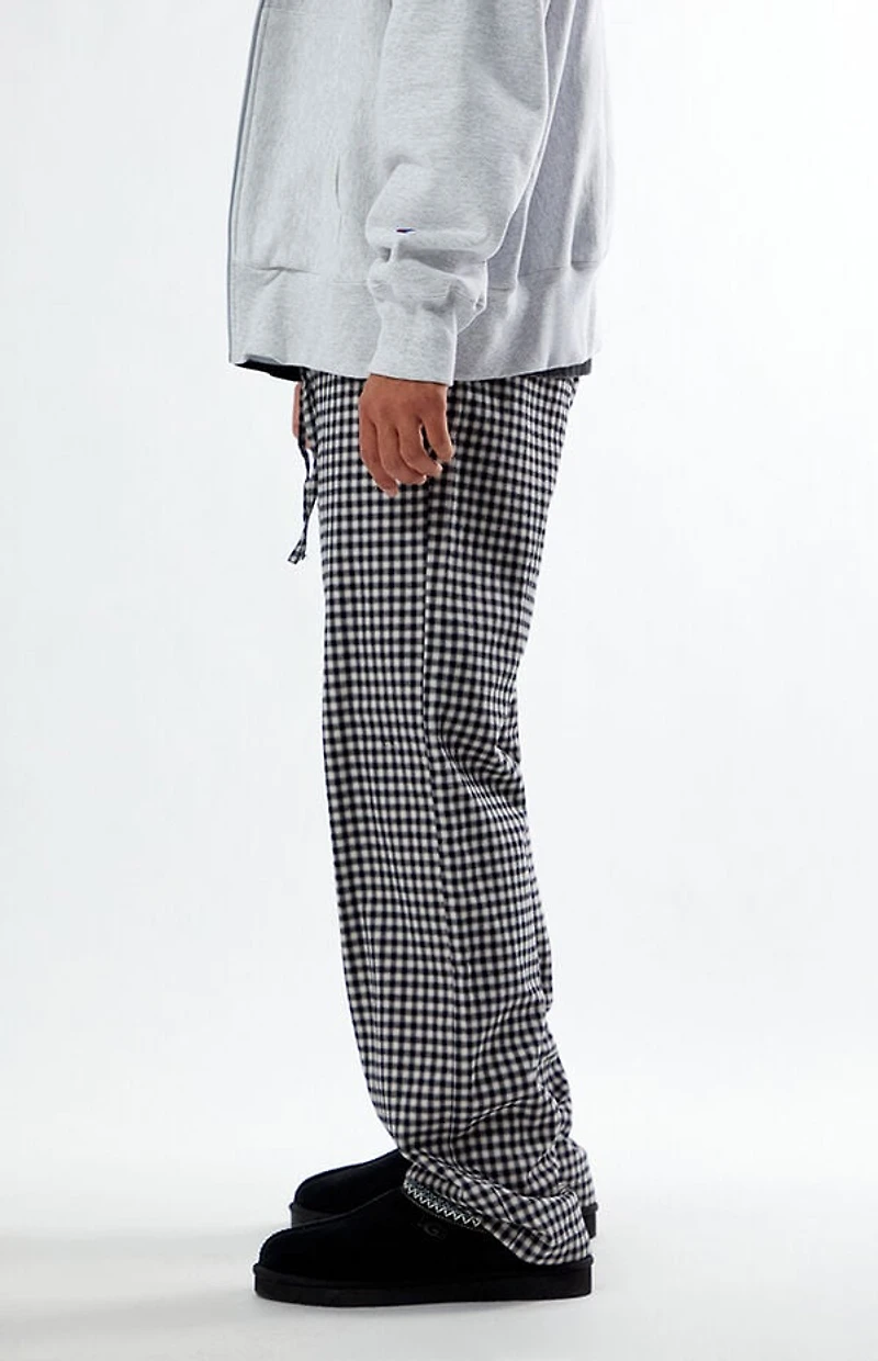 Pacsun Black Plaid Pajama Pants